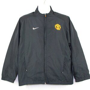 Vintage Nike Manchester United Soccer Football Training Light Jacket Mens Small